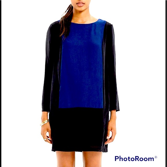 J. Crew Colorblock Shift Dress - Picture 1 of 10